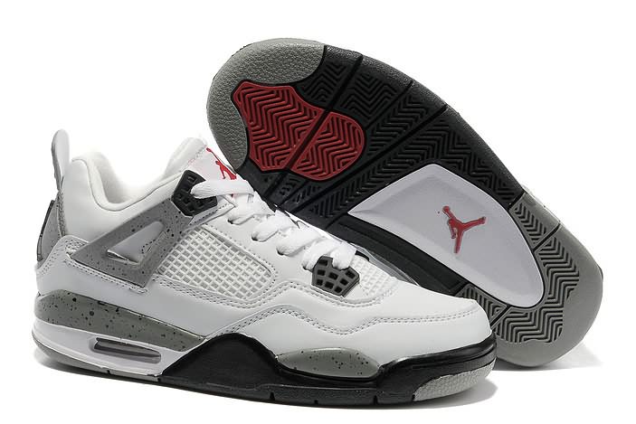 New 2014 Womens Air Jordan 4 Retro White Cement Hot Deal